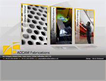 Tablet Screenshot of adcamfabrications.co.uk